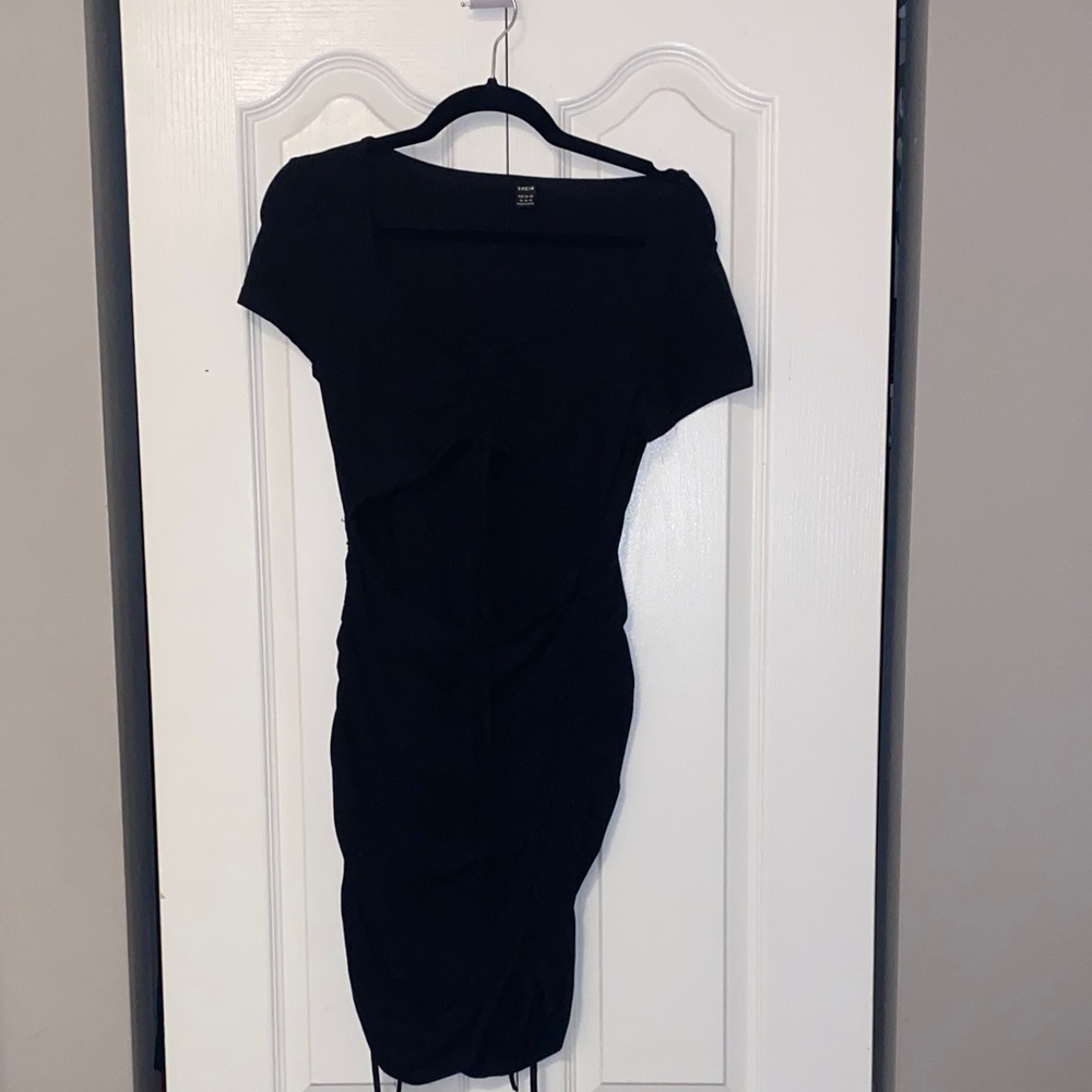 SHEIN Black Mini Dress